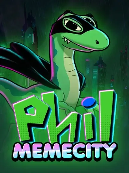Phil Memecity slot game
